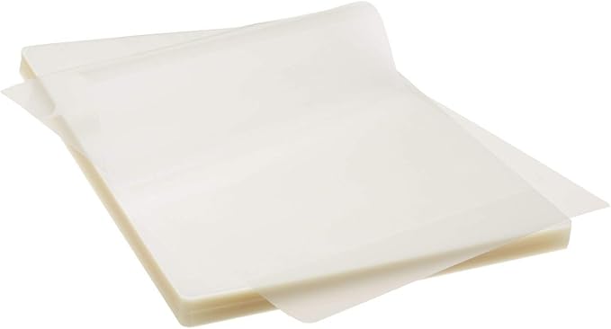 MFLABEL 3mil Thermal Laminating Pouches 200-Pack, 8.9x11.4 Inch - Crystal Clear Laminator Sheets for Documents, Photos, Artwork | Professional-Grade Seal, Bubble & Wrinkle-Free