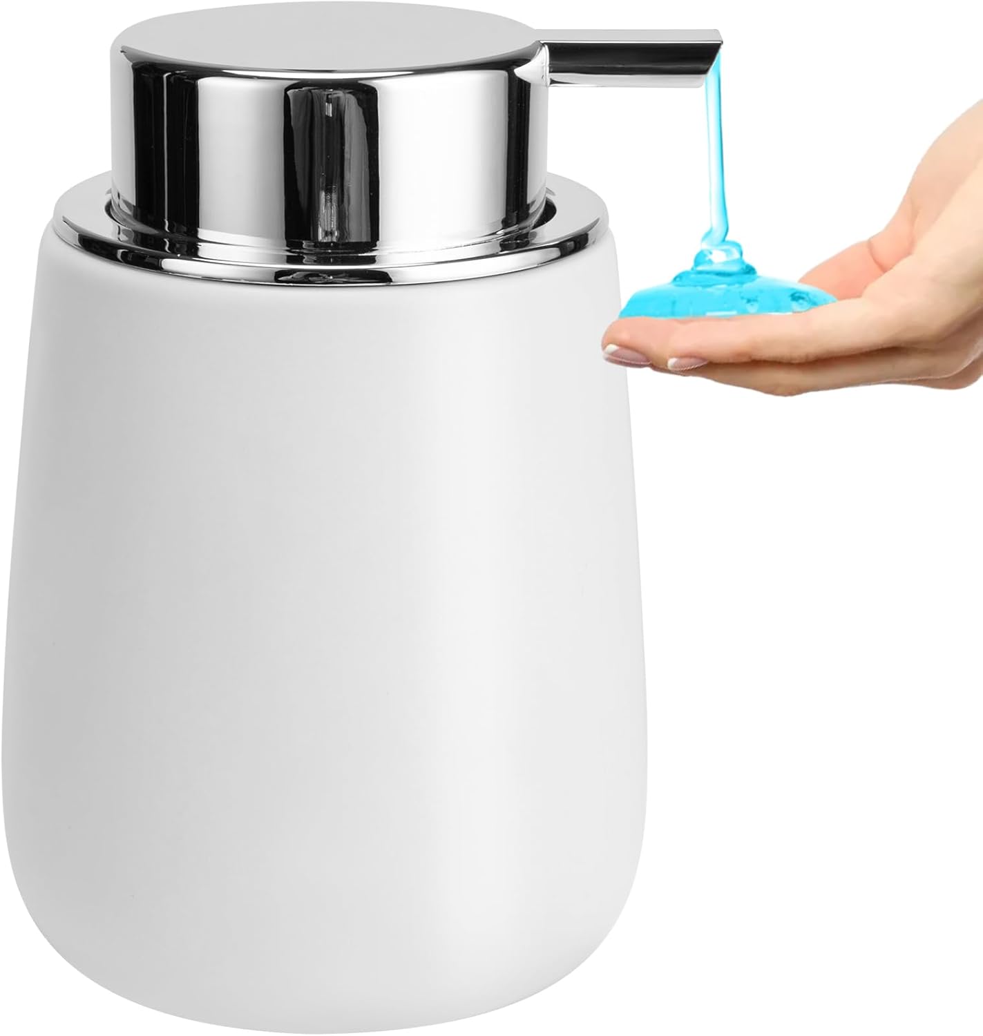 Liquid Soap Dispenser Pump 2pcsHead Replacement Spare Plastic Pump Bathroom Countertop