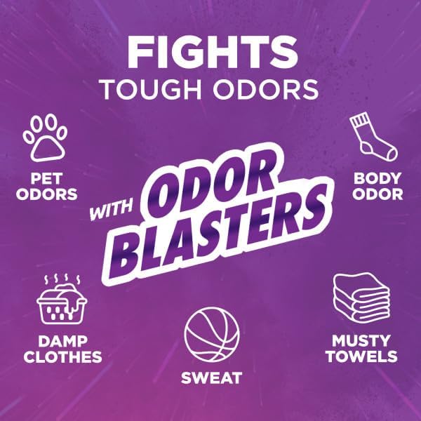 Arm & Hammer Plus OxiClean Odor Blasters Fresh Burst, 160 Loads Liquid Laundry Detergent, 208 Fl oz