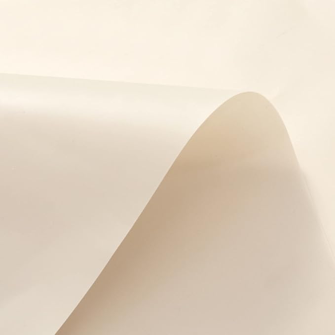 Barossa Design Extra Long Beige Shower Curtain Liner with 3 Magnets - 72" x 84" XL, Waterproof PEVA Lightweight Shower Liner for Bathroom, PVC Free, Metal Grommets - Beige, 72x84