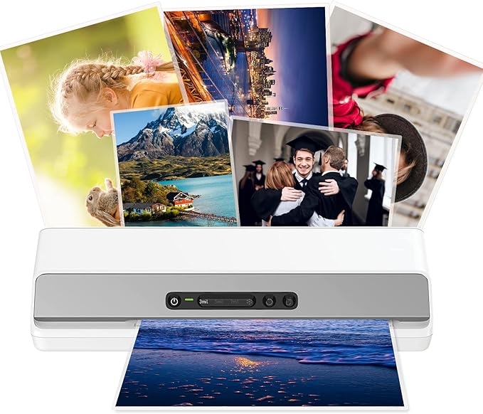 MFLABEL 5mil Thermal Laminating Pouches 30-Pack, 8.9x11.4 Inch - Crystal Clear Laminator Sheets for Documents, Photos, Artwork | Professional-Grade Seal, Bubble & Wrinkle-Free