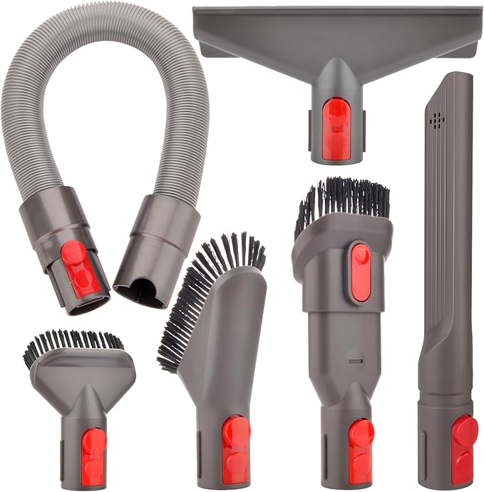 Attachments Kit for Dyson V15 V15s V9 V8 V11 V12 V10 V7 Gen5 Cordless Vacuum Cleaner,Compatible with Detect/Absolute/Outsize/Slim Accessories Replacement Brush Parts