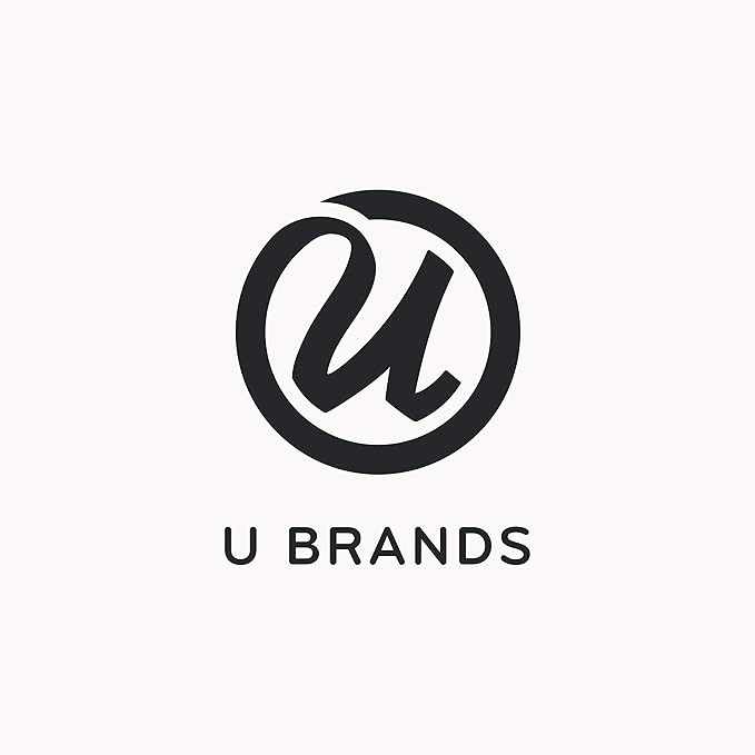 U Brands Magnetic Chalkboard, 11" x 15.5", Frameless, Premium Matte Surface, Includes Marker and Magnet