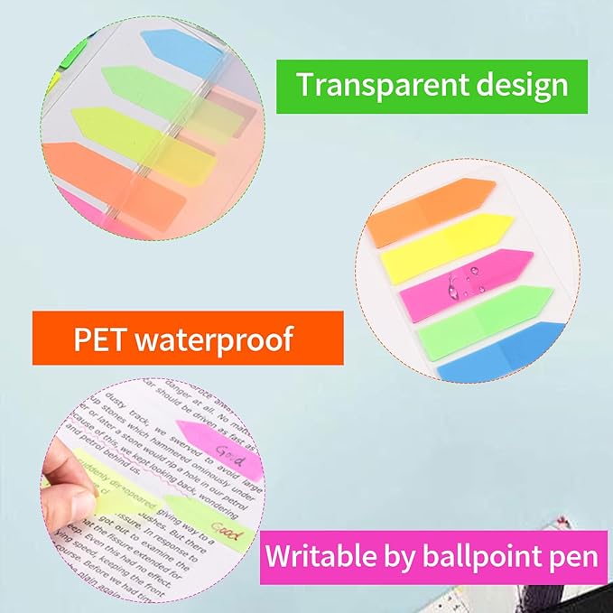 Premium Hardcover Executive Notebook and Pen Set - A5 Journal Notebook 192 Line Pages, 2 Smooth-Writing Ballpoint Pens, Arrow Sticky Notes - For Office School Supplies Letter L Floral Design DeepBlue