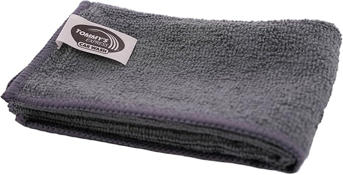 Tommy's Express Interior Detail Kit - Microfiber Cloth, 2 Shop Towels, 2 All-Purpose Wipes, 2 Glass Streak-Free Wipes and 2 Signature Tommy's Clean Car Scent Vent Air Fresheners (9 Piece Set) (3)