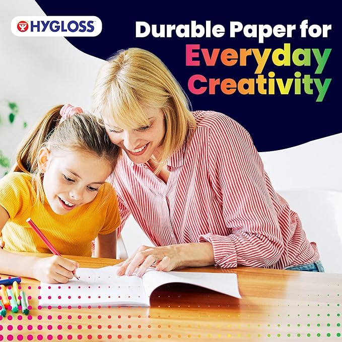 Hygloss Blank Books - Bulk 24 Pack – 4.25" x 5.5" A6 White Paperback Blank Books for Kids to Write Stories, Doodle, Arts & Crafts – Plain Drawing Sketchbook, Unlined Journal, Notebook Without Lines