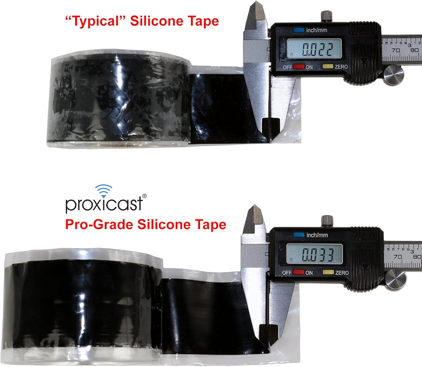 Proxicast Pro-Grade Extra Strong 30mil Weatherproof Self-Fusing Silicone Rubber Sealing Tape For Outdoor Antenna Coax & Electrical Cables, Hose/Pipe Leaks & Emergency Repairs (1.5" x15' roll) - Yellow