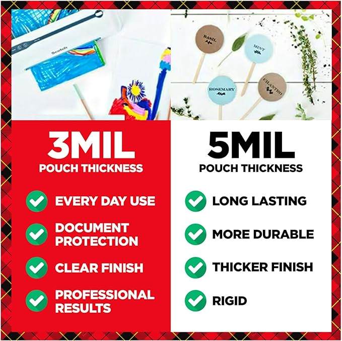 Scotch Thermal Laminating Pouches, 200 Count, Clear, 3 mil., Ideal Office or School Supplies, Fits Letter Sized Paper (8.9 in. × 11.4 in.)
