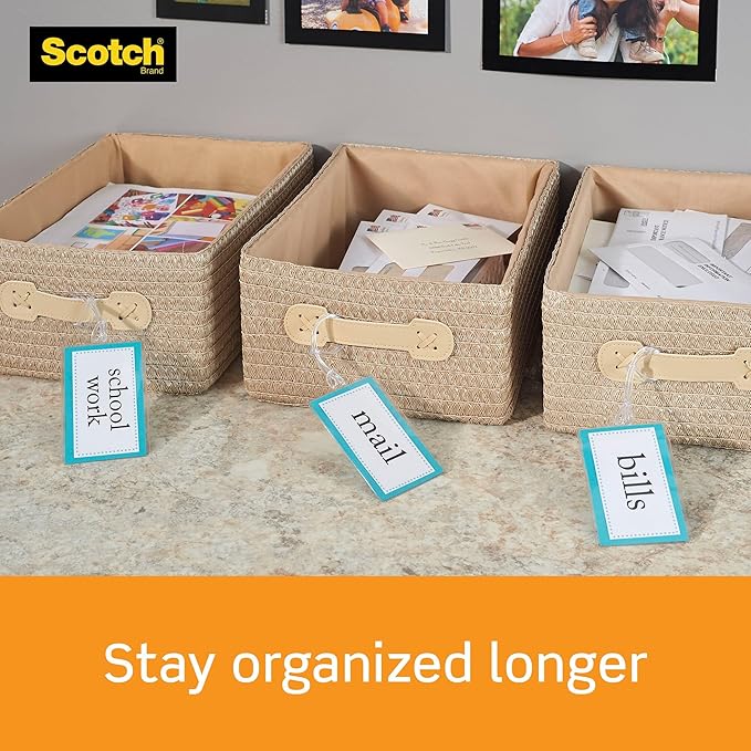 Scotch Self-Sealing Laminating Pouches, 2 in x 3.5 in Business Card Size, Great for Gift Tags, 25-Pack (Pack of 12)