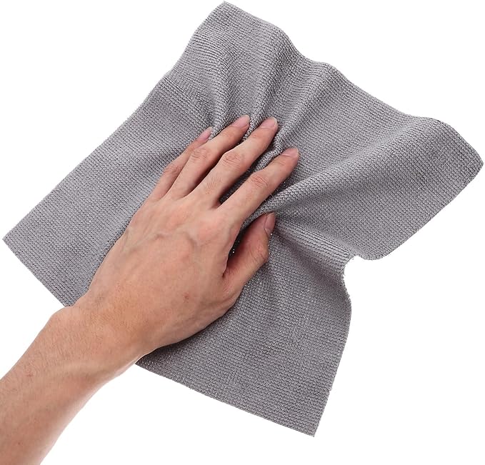 Microfiber Cleaning Cloths Roll 20Pcs Tear-Away Reusable Washable Towels 25Cm Quick Dry Absorbent for Kitchen Household Cleaning and Dishwashing