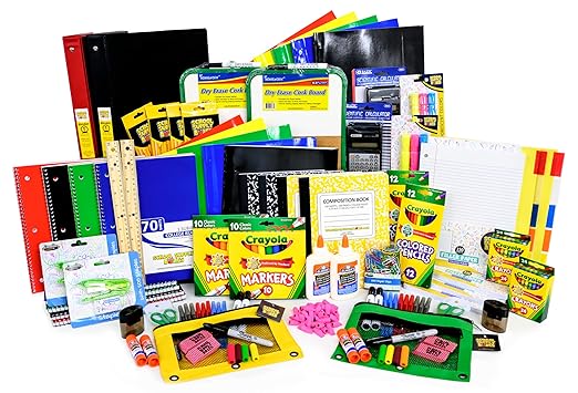 School Supply Boxes | Mega Pallet (36 Boxes) | Back to School Essentials Kit for Students & Teachers | Includes All of Your Back-to-School Needs for All Classes