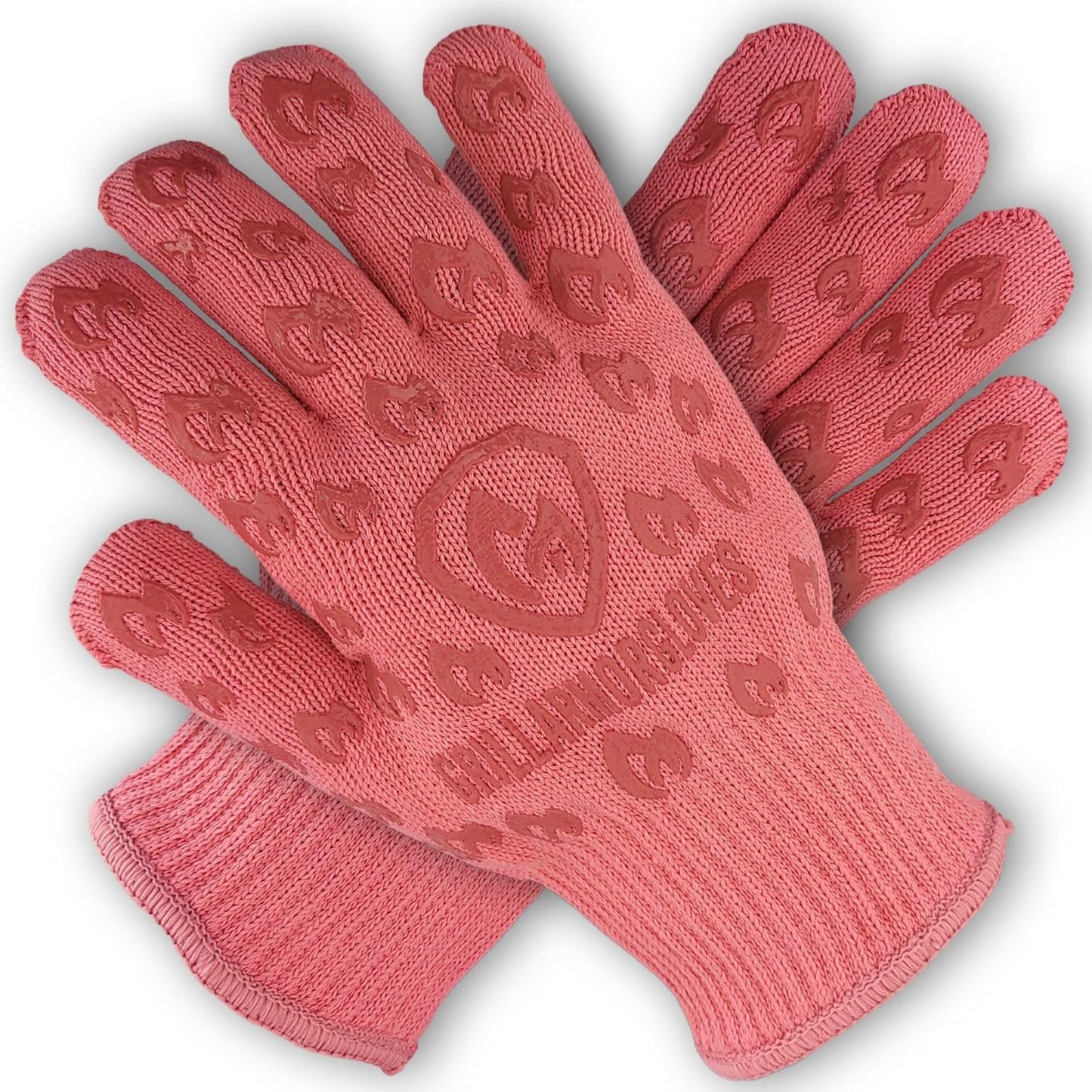 Grill Armor Oven Gloves 932°F Extreme Heat & Cut Resistant Oven Mitts with Fingers for BBQ, Cooking, Grilling, Baking – Accessory for Smoker, Cast Iron, Fire Pit, Camping, Fireplace, Griddle & More