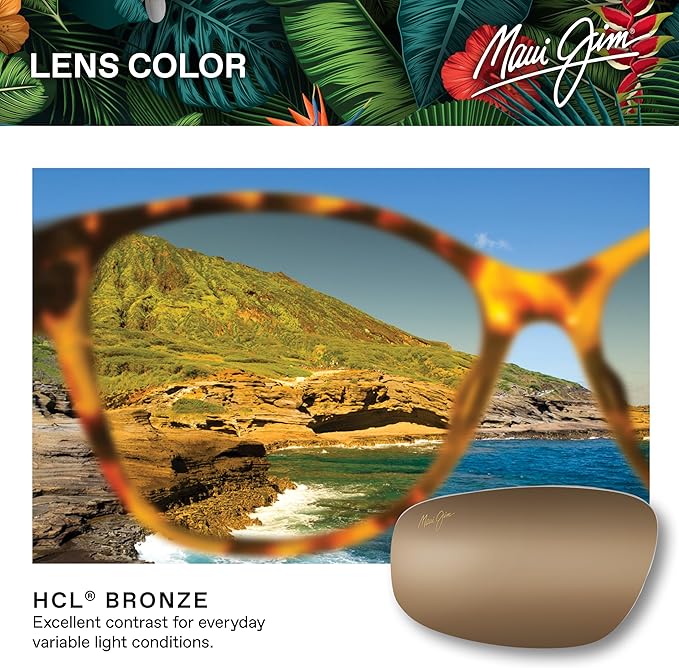 Maui Jim Polarized Men's and Women's Guardrails Aviator Sunglasses