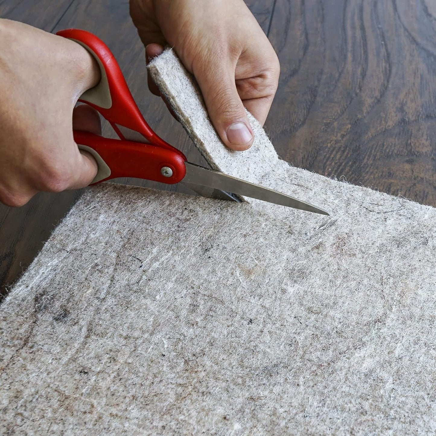 RUGPADUSA - Dual Surface - 6'10" x 9'10" - 1/8" Thick - Felt + Rubber - Non-Slip Backing Rug Pad - Adds Low-Profile Comfort and Protection